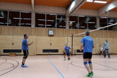 Einspielen vor dem Finale